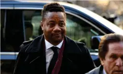  ?? AFP ?? El actor Cuba Gooding Jr., deberá ir a juicio.