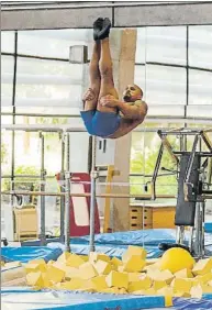  ?? FOTO: JOSÉ A. SIRVENT ?? Gimnasio cerrado para su desinfecci­ón