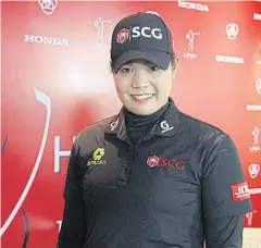  ??  ?? World No.2 Ariya Jutanugarn of Thailand.