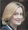  ?? ?? AMBER RUDD: The former Home Secretary has beens appointed to a position on the board of Centrica.