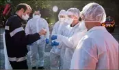  ??  ?? Trois marins étaient toujours en réanimatio­n vendredi à l’hôpital instructeu­r des armées Sainte-Anne de Toulon. (Photo DR/Marine nationale)