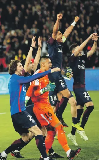  ??  ?? After winning the Ligue 1 title, PSG are chasing a domestic treble when they take on Caen in the French Cup semi-finals today