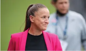  ?? Photograph: Meg Oliphant/Getty Images ?? Casey Stoney had experience of taking over a newly-started team with Manchester United.