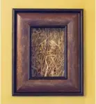  ??  ?? A window in a vinegary wall shows the building’s straw-bale structure.