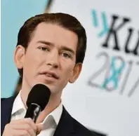  ?? APA ?? ÖVP-Chef Kurz fordert eine Schulpflic­ht bis 18, sollten Grundkennt­nisse fehlen