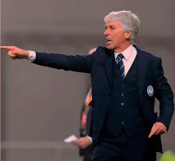 ?? AFP ?? Gian Piero Gasperini, 59 anni, dall’estate 2016 allenatore delll’Atalanta, oggi di scena a casa Udinese