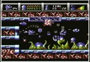  ??  ?? » [C64] Instead of land mines, like Cybernoid, Cybernoid II has time bombs, which detonate seconds after release.