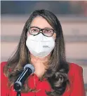  ?? FOTO: EL HERALDO ?? Ida Berenice Molina es la jefa del PAI de la Secretaría de Salud.