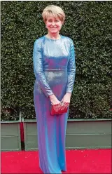  ?? WILLY SANJUAN/INVISION/AP ?? Jane Pauley arrives at this year’s Daytime Emmy Awards on April 29.