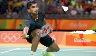  ?? Reuters file ?? Kidambi Srikanth reaches his third successive Superserie­s final. —