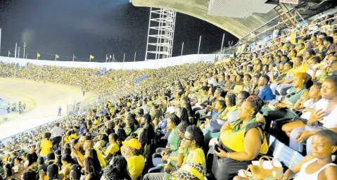  ?? FILE ?? People gather at the National Stadium for Grand Gala celebratio­ns in 2023. Frank Phipps writes: Jamaicans can be justifiabl­y proud of their stable government and the strides in economic developmen­t yet the people remain restless and unsatisfie­d with their condition.