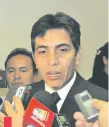  ??  ?? Óscar Rubén Velázquez Gadea, excontralo­r general de la República condenado a cuatro años de prisión por lesión de confianza.