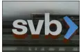  ?? DAMIAN DOVARGANES — THE ASSOCIATED PRESS FILE ?? The Silicon Valley Bank logo is seen at an open branch in Pasadena, Calif., on March 13. The bidding process for the successor of Silicon Valley Bank is being extended by the Federal Deposit Insurance Corp. to give more time to work out a potential deal. The FDIC said Monday that there’s been “substantia­l interest” from multiple parties for Silicon Valley Bridge Bank.