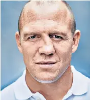  ??  ?? Mike Tindall, the former England rugby captain, shows off his newly crafted nose, right. Left, his face was said to have been mocked by team-mates as ‘a relief map of the Pennines’