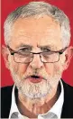  ??  ?? PLEDGE Jeremy Corbyn