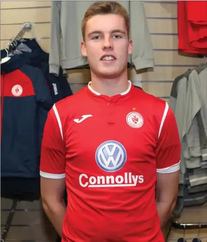  ??  ?? Jack Keaney at the jersey launch last Friday.