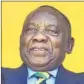  ?? Associated Press ?? CYRIL Ramaphosa gave what amounted to a state of the nation address.