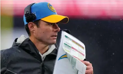  ?? ?? Brandon Staley has been relieved of his head coaching duties with the Los Angeles Chargers. Photograph: Steven Senne/AP