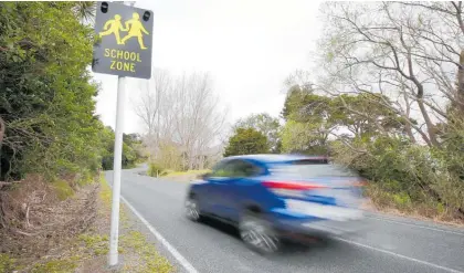 ?? Photo / Michael Cunningham ?? The proposal includes changes to speed limits around seven Northland schools.