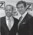  ??  ?? Dr. Al Sears with fellow physician Dr. Oz at the WPBF 25 Health &amp; Wellness Festival held in Palm Beach Gardens, Florida.