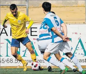  ?? FOTO: PIERO ÁLVAREZ ?? Con la miel en los labios El Castelldfe­ls cayó en el tiempo de prolongaci­ón