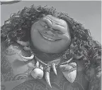  ?? DISNEY ?? He voices the cocky demigod Maui in the animated “Moana.”