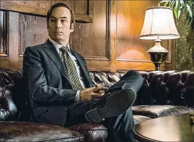  ??  ?? Bob Odenkirk da vida al protagonis­ta de la serie