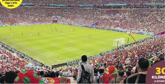  ?? ?? Los hinchas suelen salir minutos antes de que terminen los partidos para poder llegar a otros juegos.