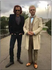  ?? Amazon/TNS ?? David Tennant (left) and Michael Sheen star in Good Omens.