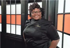  ?? FOOD NETWORK ?? Memphis chef Tamra Patterson, owner of Chef Tam’s Undergroun­d Cafe, appeared on the Food Network show “Chopped” on Tuesday.