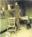  ?? FOTO: RMN- GRAND PALAIS ?? Der Künstler 1915 in seinem Atelier in Paris.
