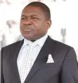  ?? DR ?? Presidente de Moçambique