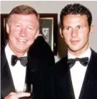  ??  ?? Close bond: Alex Ferguson and Ryan Giggs in 1995