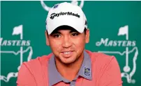  ?? — AFP ?? Jason Day of Australia speaks to the media on Tuesday.