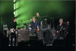  ?? PHOTO BY CHRISTOPHE­R SMITH/INVISION/AP ?? Paul McCartney performs during his “Got Back” tour Thursday, June 16, 2022, at MetLife Stadium in East Rutherford, N.J.