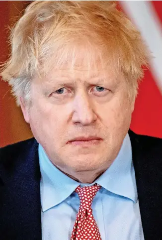  ?? Aaron Chown/PA ?? > Boris Johnson is preparing a statement for MPs when the Commons returns today