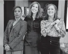  ?? Showtime ?? Jenifer Lewis, from left, Vanessa Bayer and Molly Shannon star in the new series “I Love That For You” on Showtime.