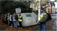  ?? ?? Previous protests at the now closed Edgbaston clinic