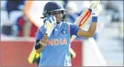  ?? AFP ?? Harmanpree­t Kaur scored unbeaten 171 against Australia in World cup semi-final