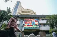  ?? Photo: EPA ?? The Bombay Stock Exchange building in Mumbai. Indian shares now make up 18 per cent of the MSCI Emerging Markets Index.