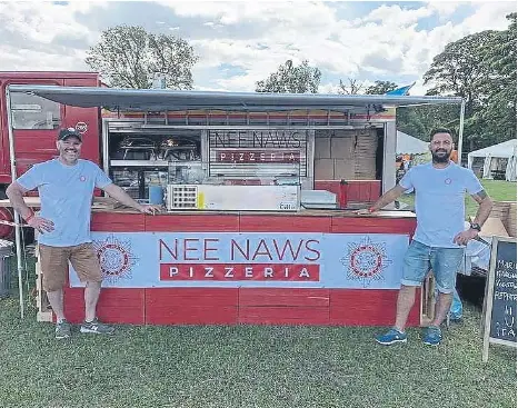 Retired fire truck pizzeria is a rip-roaring success - PressReader