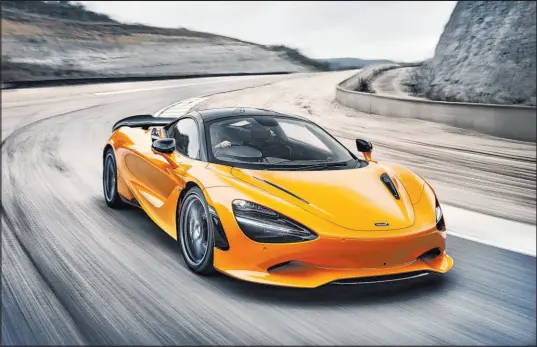  ?? Mclaren Automotive Limited ?? The Mclaren Artura is a case study in a how a brand’s big investment in Formula One hybrid tech translates to production.