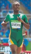  ?? SRDJAN SUKI / EFE ?? Caster Semenya