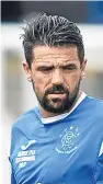  ??  ?? Nacho Novo: Vital goal for Rangers