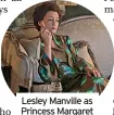  ?? ?? Lesley Manville as Princess Margaret