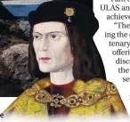  ??  ?? LEGACY: The spot where Richard III’s grave was found is now enshrined in the city’s visitor centre