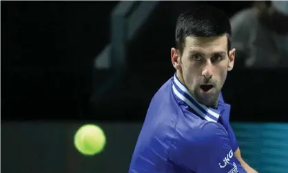  ?? Photograph: Oscar Gonzalez/NurPhoto/REX/ Shuttersto­ck ?? Novak Djokovic has been named to play in Serbia’s ATP Cup team in Sydney in January.