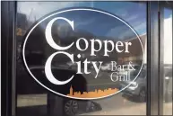  ??  ?? Copper City Bar & Grille in Ansonia.