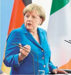  ?? FOTO: AFP ?? La canciller alemana, Angela Merkel.