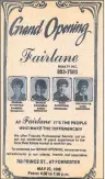  ?? SUBMITTED PHOTO ?? Fairlane Realty started as a small independen­t company in 1988, only a few doors down from its current location. With a small staff of four, the company quickly began to grow with the local realty market. At left is the grand opening announceme­nt that...